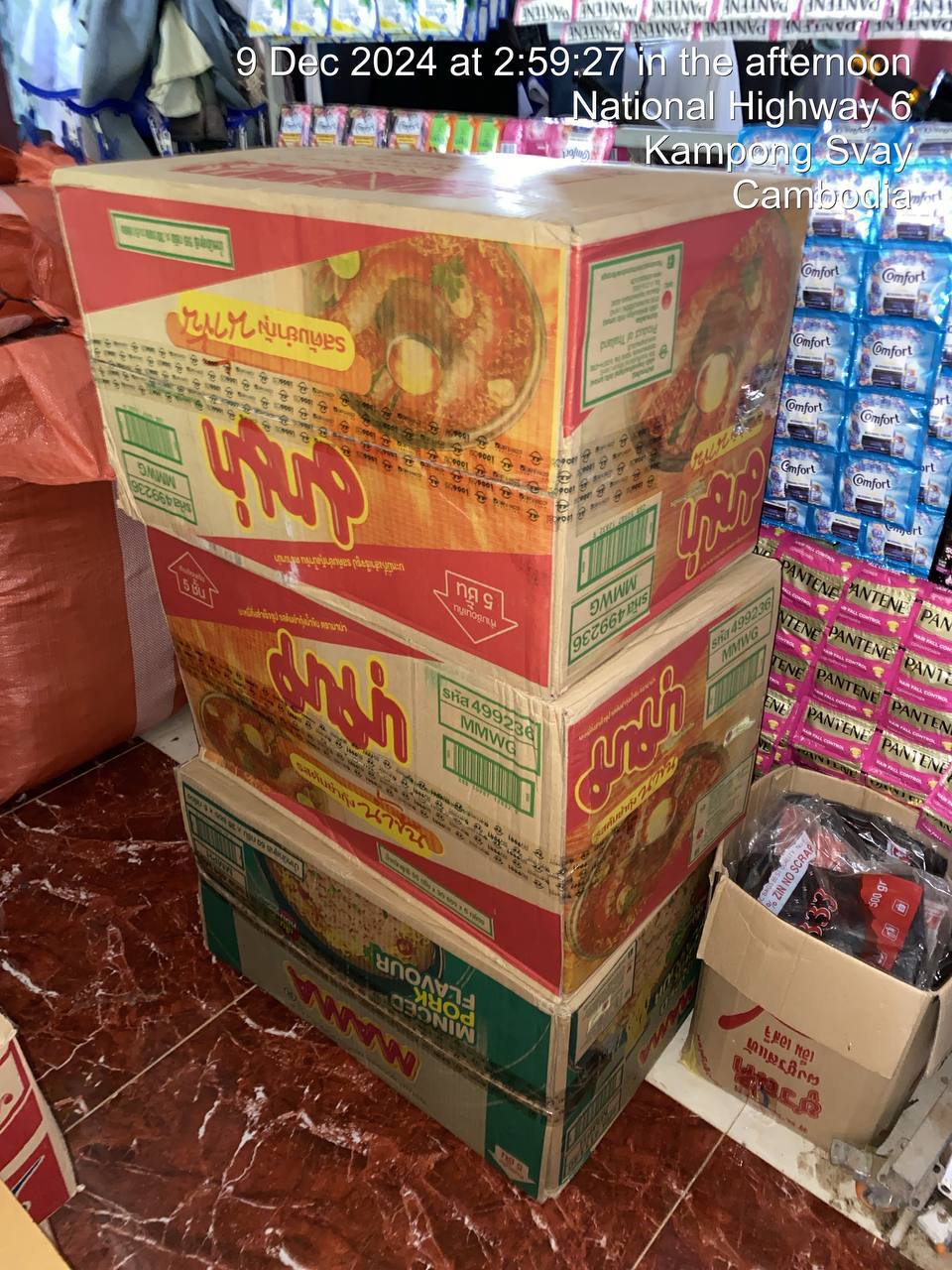 MAMA THAI PRESIDENT FOOD IN CAMBODIA WITH THE BEST DISTRIBUTOR IN CAMBODIA